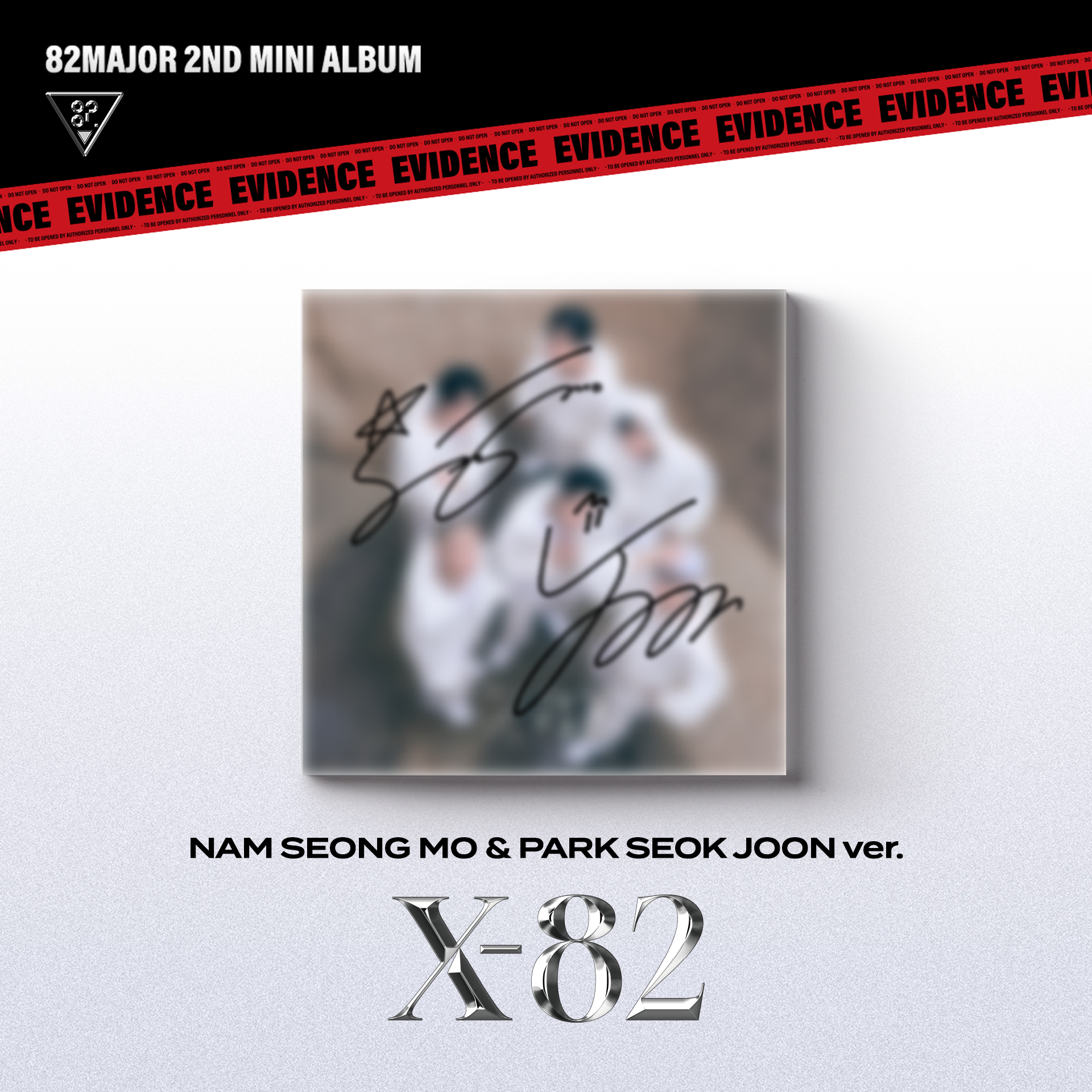 X-82 "NAM SEONG MO & PARK SEOK JOON" Version - Signed Digipack