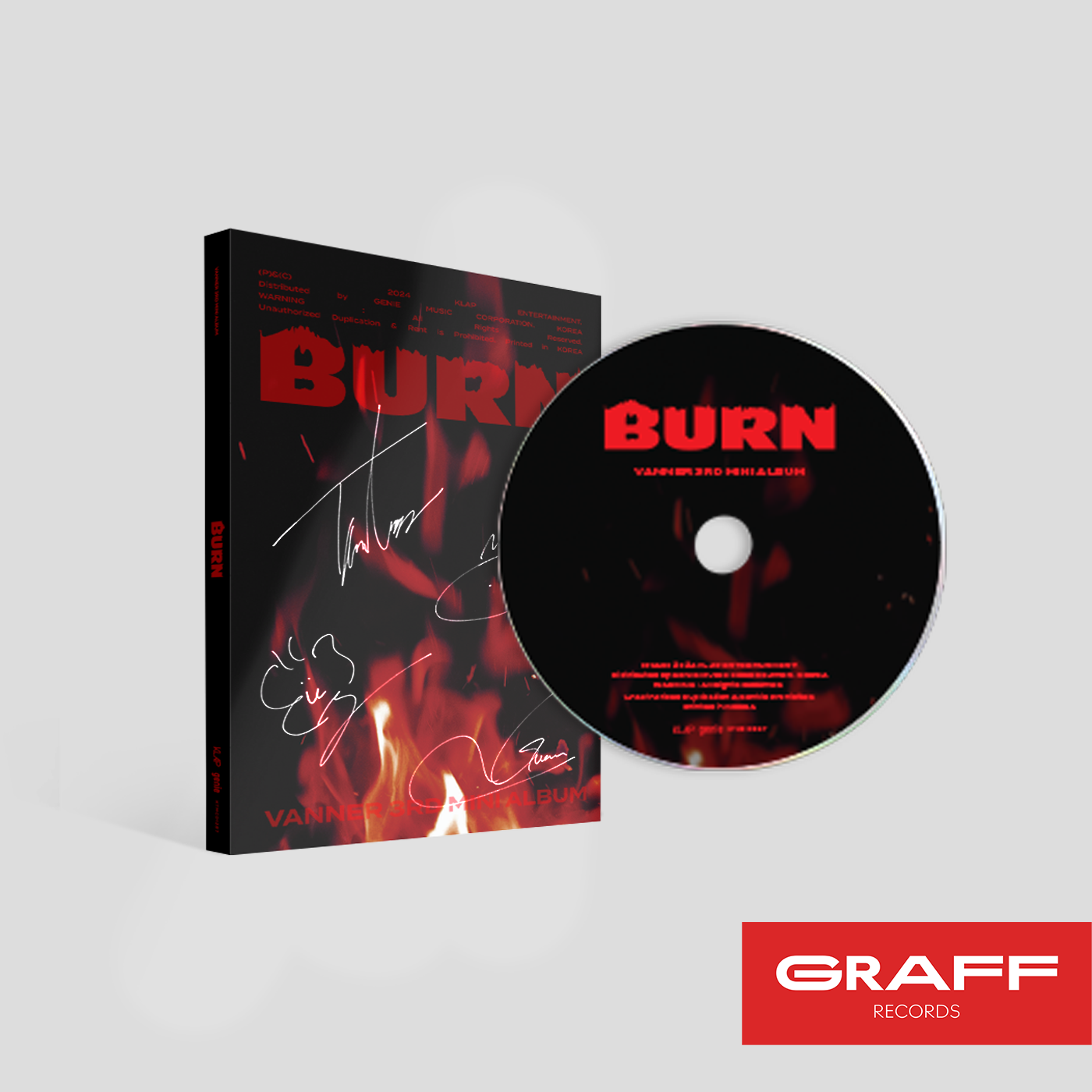 [RESTOCK] [SIGNED] 3RD MINI ALBUM [BURN] Spark Start ver.