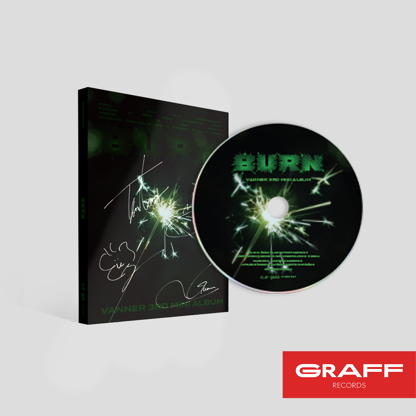 [RESTOCK] [SIGNED] 3RD MINI ALBUM [BURN] Sparkle ver.